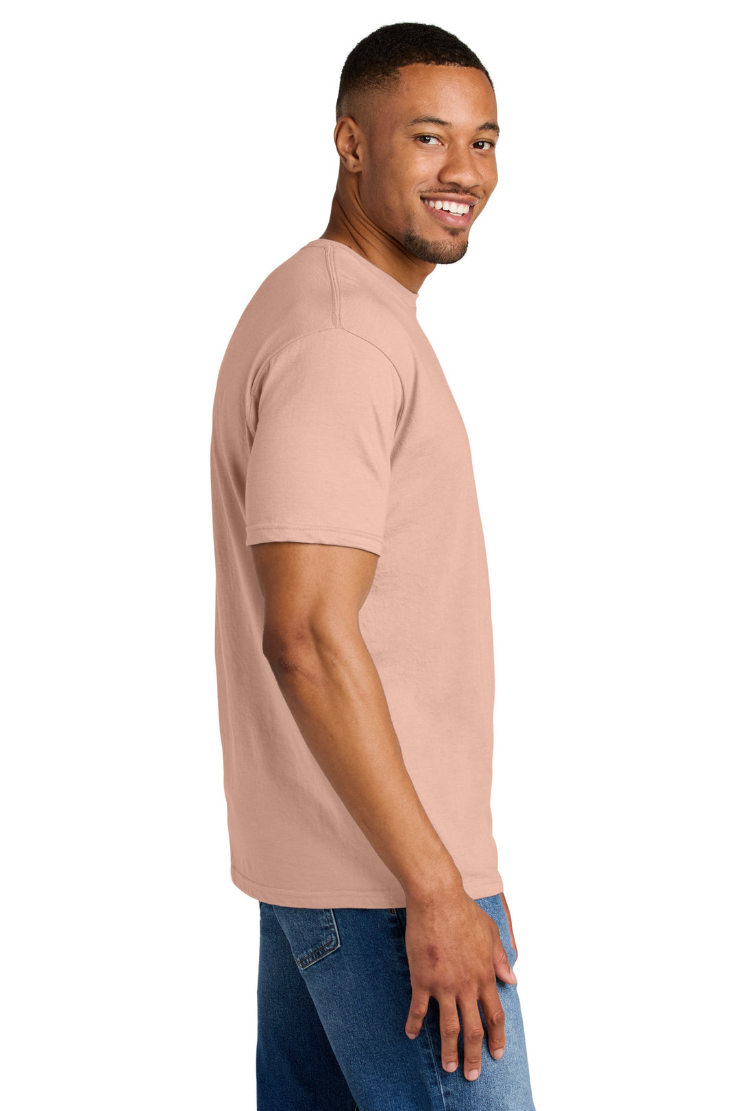 DustyRose Gildan Softstyle CVC Tee 64000CVC