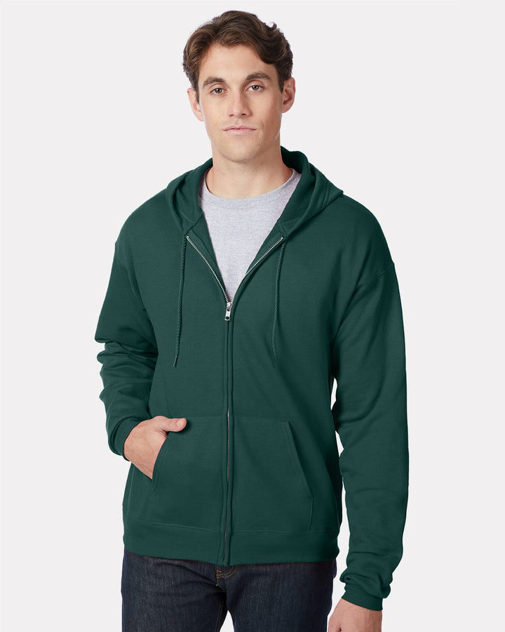 Ecosmart® Full-Zip Hooded Sweatshirt - P180  grouped