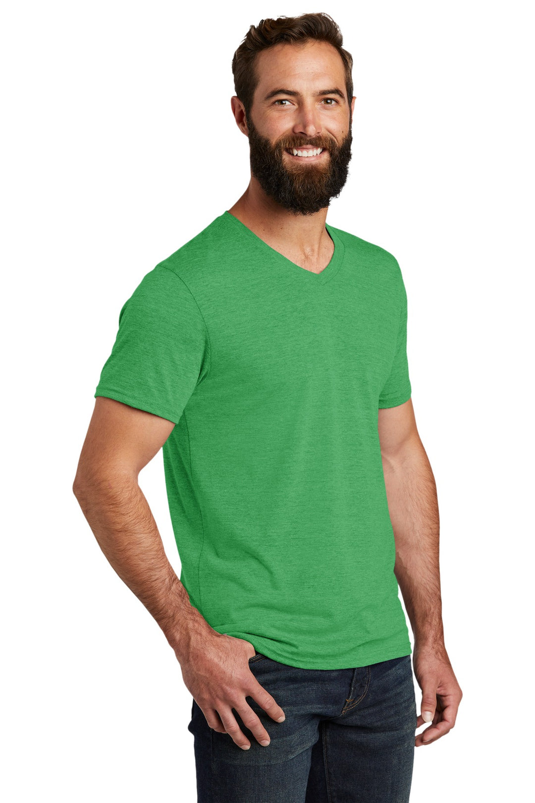 Enviro Green Allmade Unisex Tri-Blend V-Neck Tee AL2014