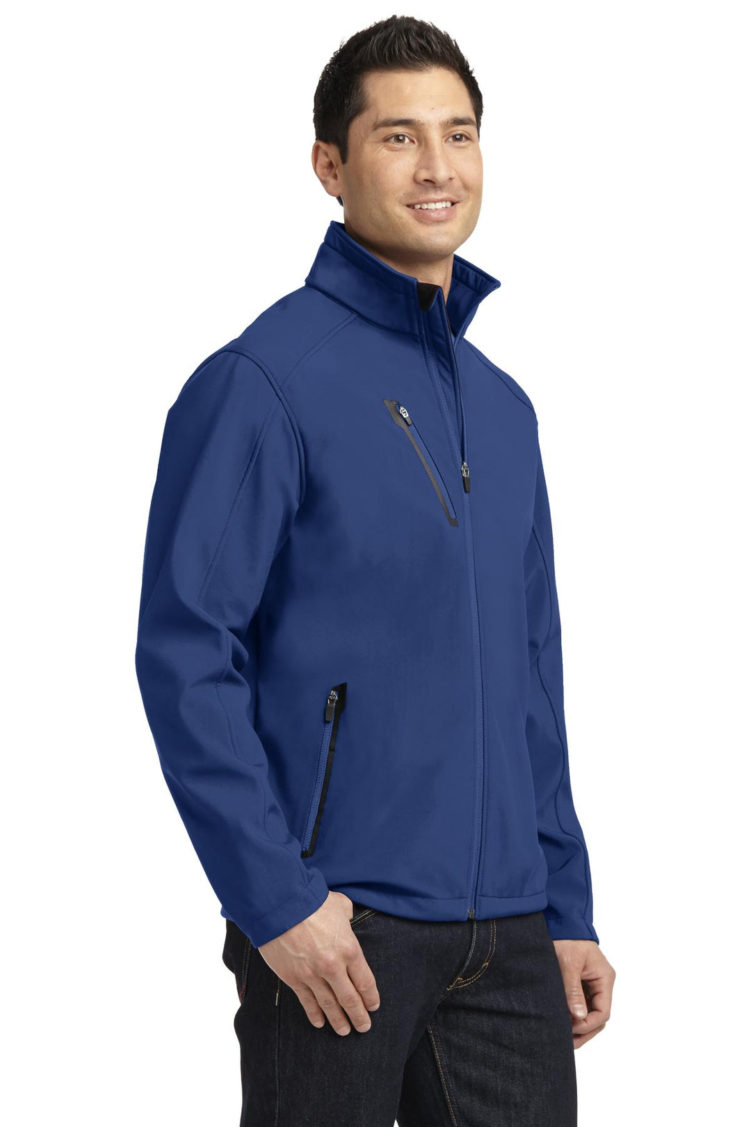 Estate Blue Port Authority Welded Soft Shell Jacket. J324