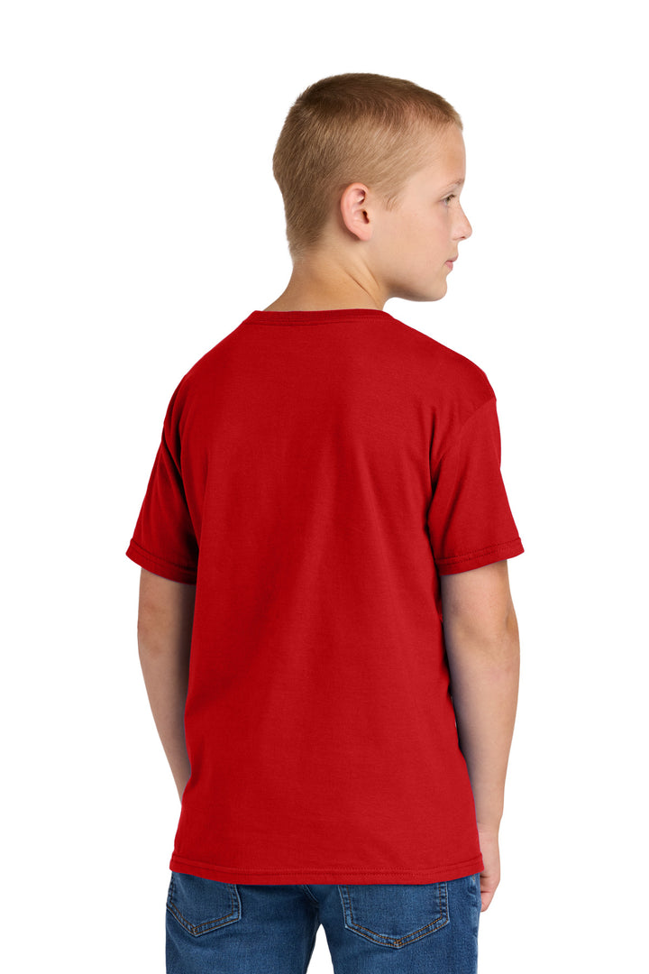 FieryRed Jerzees Classics Youth Cotton T-Shirt 363Y