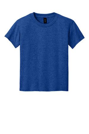 Forest Gildan Youth DryBlend 50 Cotton/50 Poly T-Shirt. 8000B