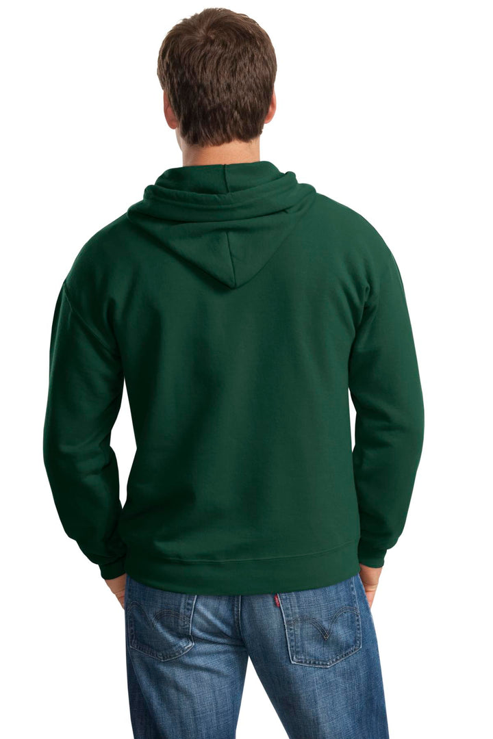 Forest Green Gildan - Heavy Blend Full-Zip Hooded Sweatshirt. 18600
