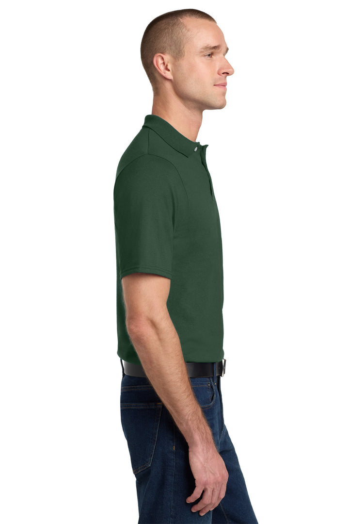 Forest Green Jerzees Dri-Power Pocket Sport Shirt. 436MP