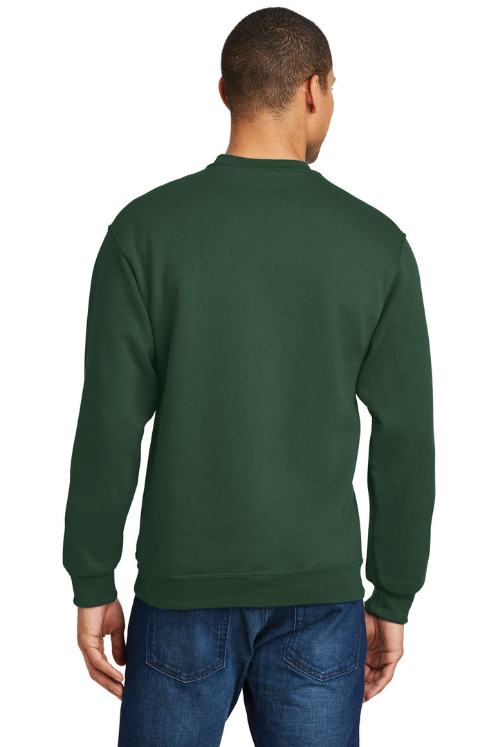 Forest Green Jerzees - NuBlend Crewneck Sweatshirt. 562M