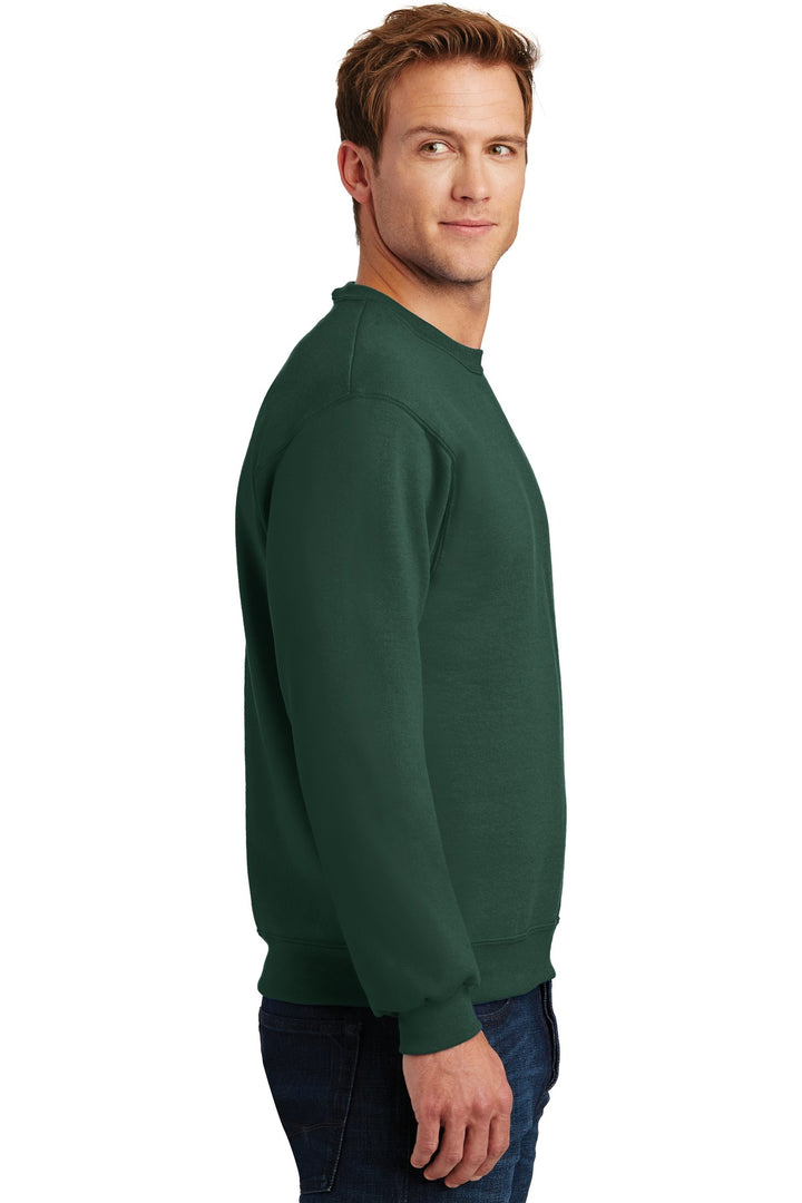 Forest Green Jerzees Super Sweats NuBlend - Crewneck Sweatshirt. 4662M