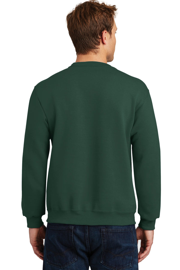 Forest Green Jerzees Super Sweats NuBlend - Crewneck Sweatshirt. 4662M