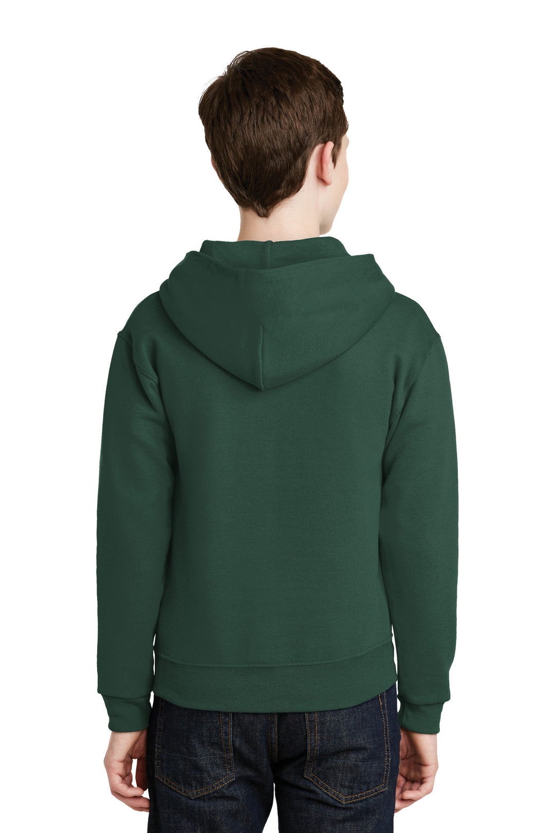 Forest Green Jerzees - Youth NuBlend Pullover Hooded Sweatshirt. 996Y
