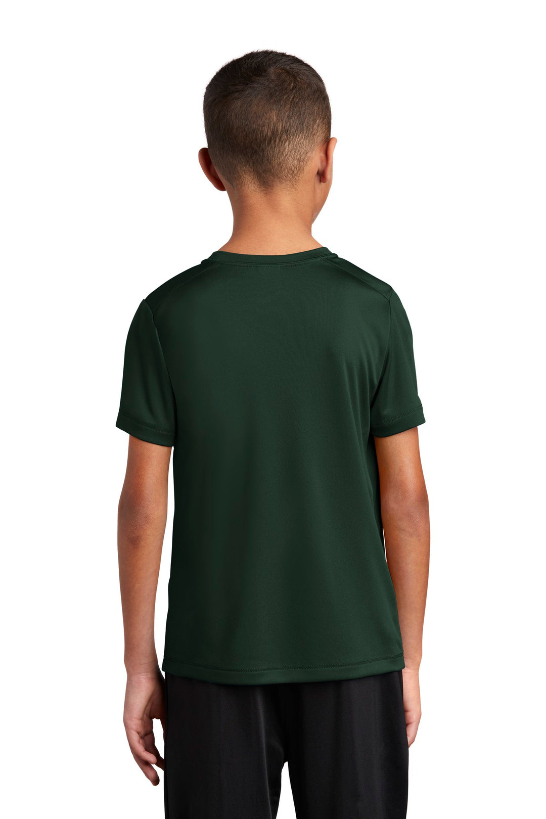 Forest Green Sport-Tek Youth Posi-UV Pro Tee. YST420