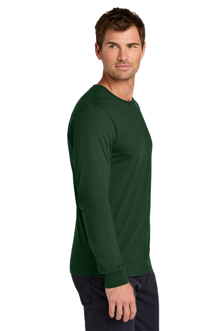ForestGrn Jerzees Classics Unisex Cotton Long Sleeve T-Shirt 363L