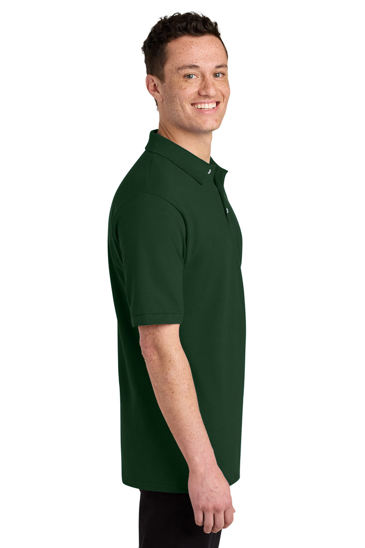 ForestGrn Jerzees Unisex Premium Ring Spun Cotton Pique Sport Shirt 443M