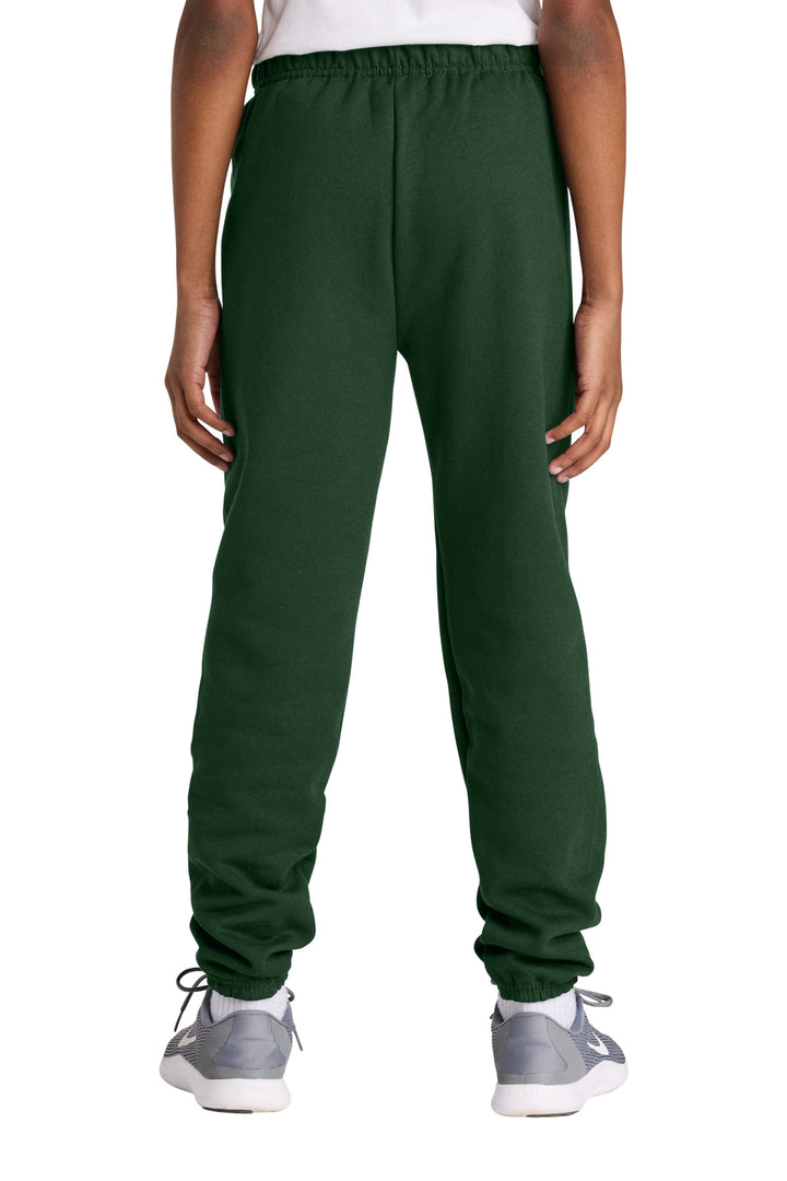 ForestGrn Jerzees Youth NuBlend Sweatpant 973B