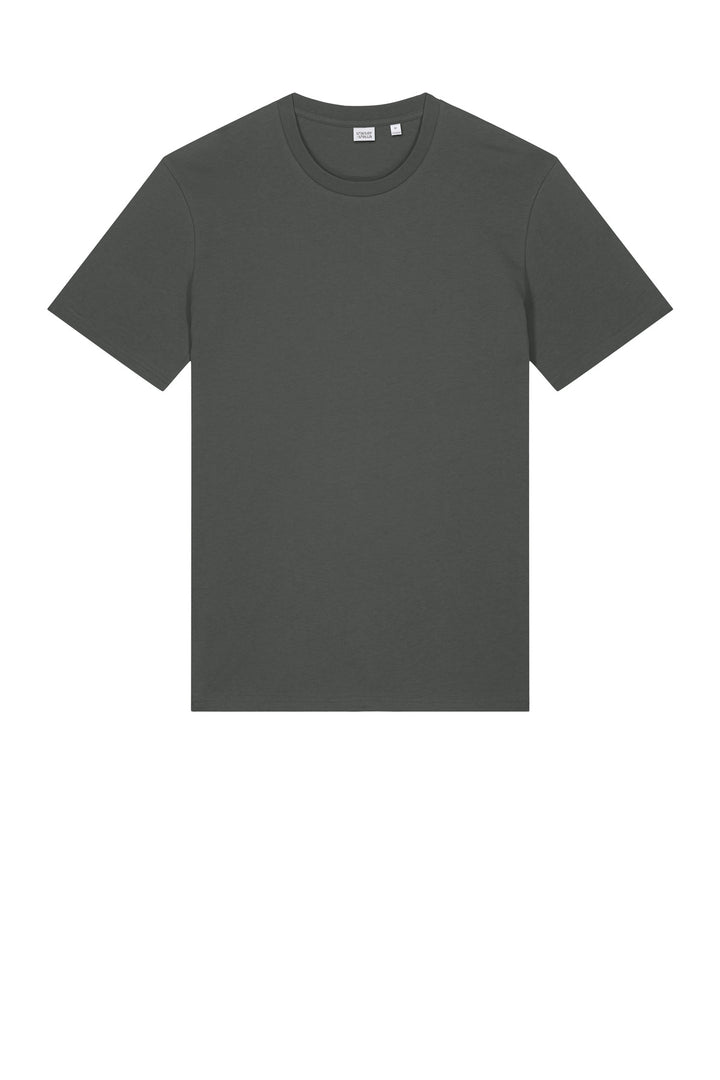 Front View of Anthracite Stanley/Stella Unisex Crafter Tee SXU007