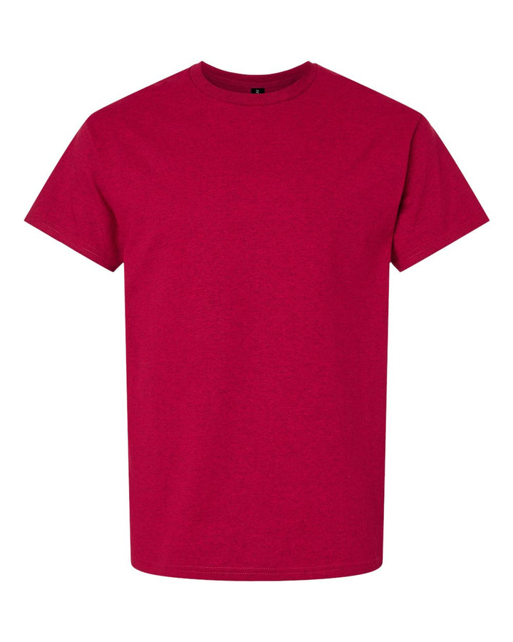 Front View of Antique Cherry Red Ultra Cotton® T-Shirt - 2000