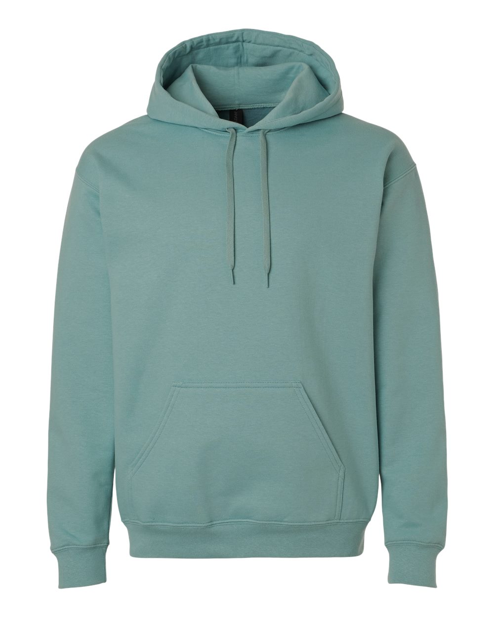 Front View of Aquatic Softstyle® Midweight Hooded Sweatshirt - SF500