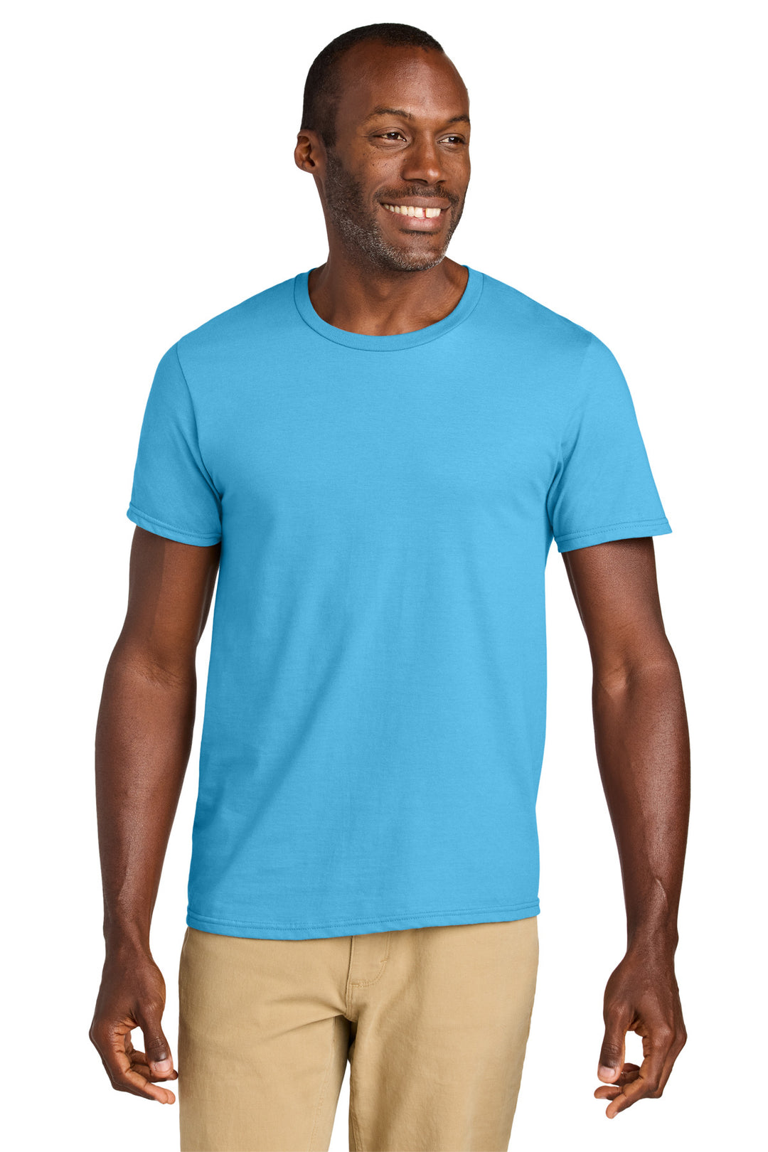 Front View of AquaticBl Jerzees Classics Unisex Cotton T-Shirt 363M