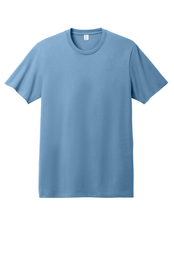 Front View of ArcticBlue Allmade Unisex Heavyweight Recycled Cotton Tee AL3000