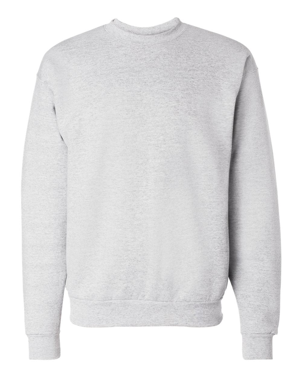 Front View of Ash Ecosmart® Crewneck Sweatshirt - P160