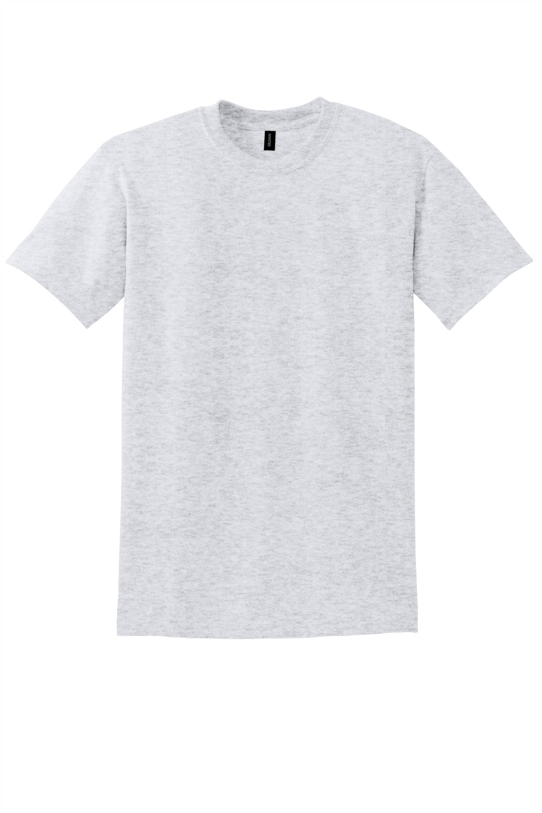 Front View of Ash Gildan DryBlend 50 Cotton/50 Poly T-Shirt. 8000