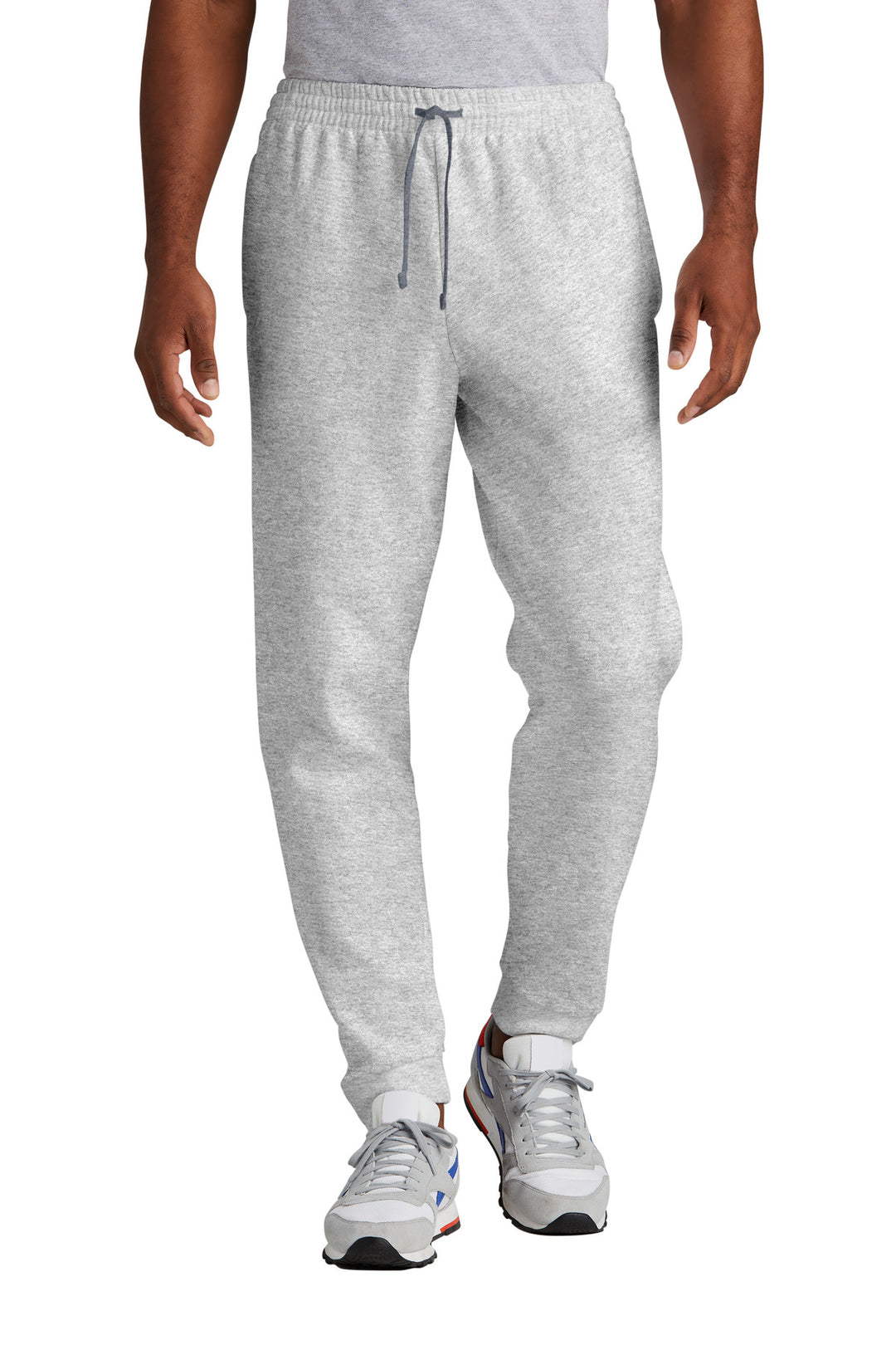 Front View of Ash Jerzees NuBlend Fleece Jogger 975MP