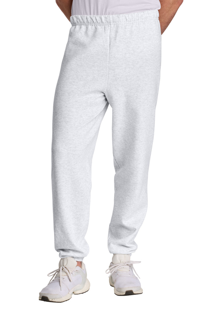 Front View of Ash Jerzees - NuBlend Sweatpant. 973M