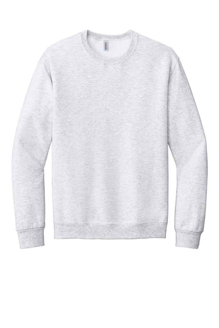 Front View of Ash Jerzees Super Sweats NuBlend - Crewneck Sweatshirt. 4662M