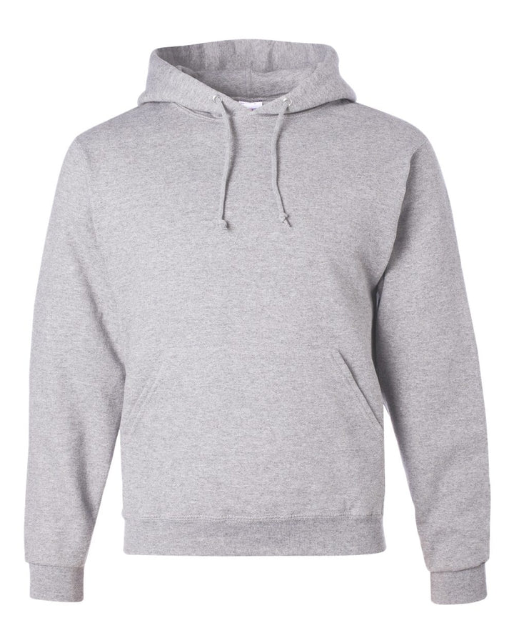 Front View of Ash NuBlend® Hooded Sweatshirt - 996MR