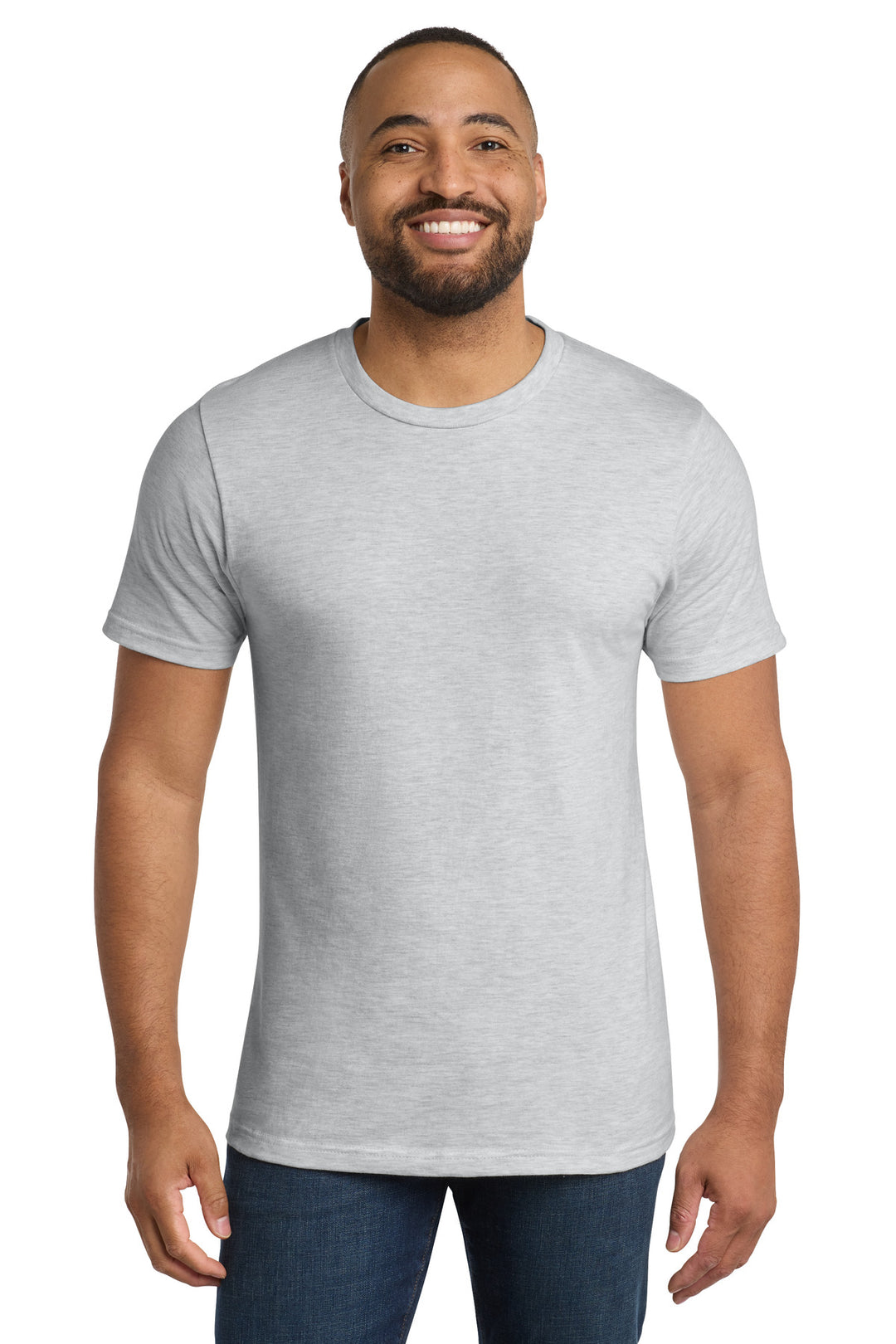 Front View of Ash Port & Company Bouncer Tee PC600