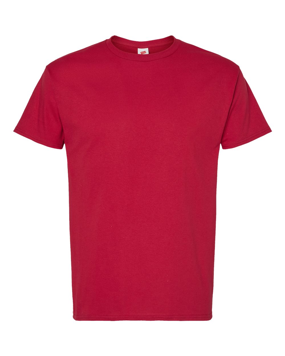 Front View of Athletic Crimson Essential-T T-Shirt - 5280