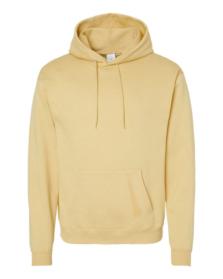 Front View of Athletic Gold Ecosmart® Hooded Sweatshirt - P170