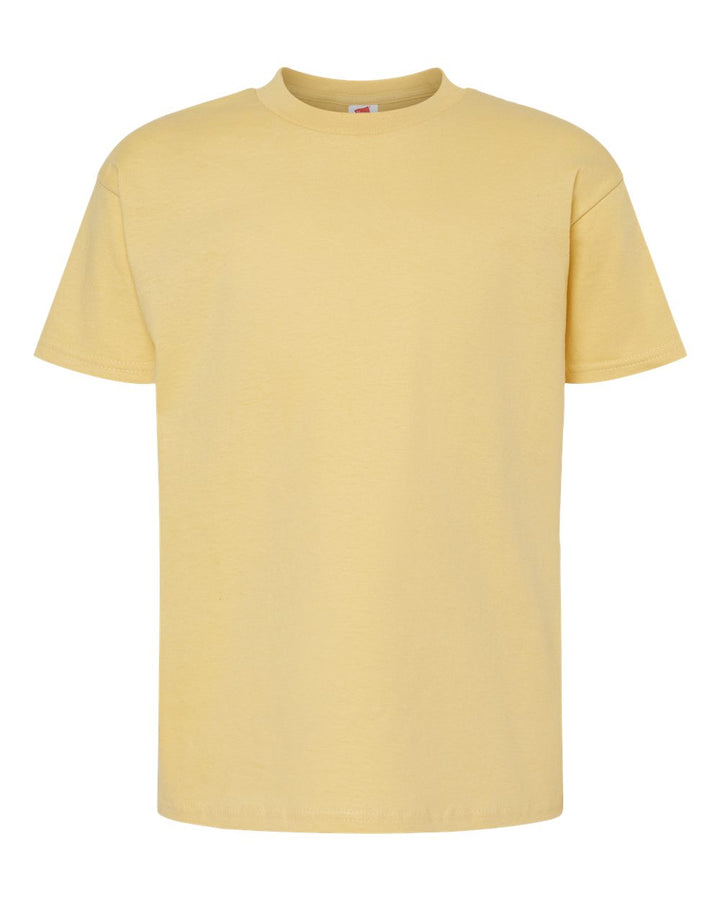Front View of Athletic Gold Essential-T Youth T-Shirt - 5480