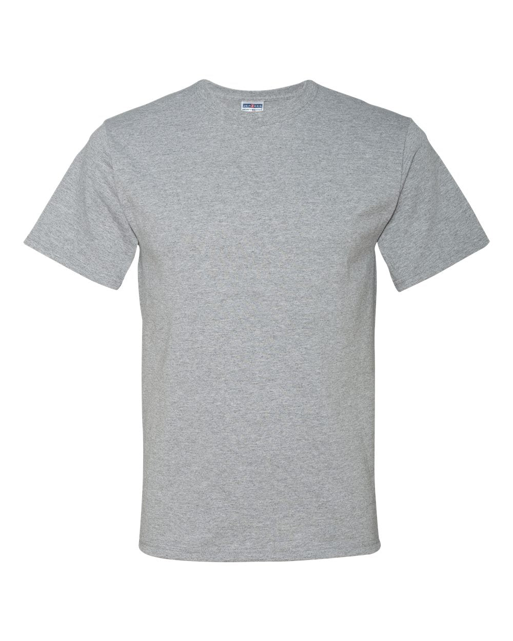 Front View of Athletic Heather Dri-Power® 50/50 T-Shirt - 29MR