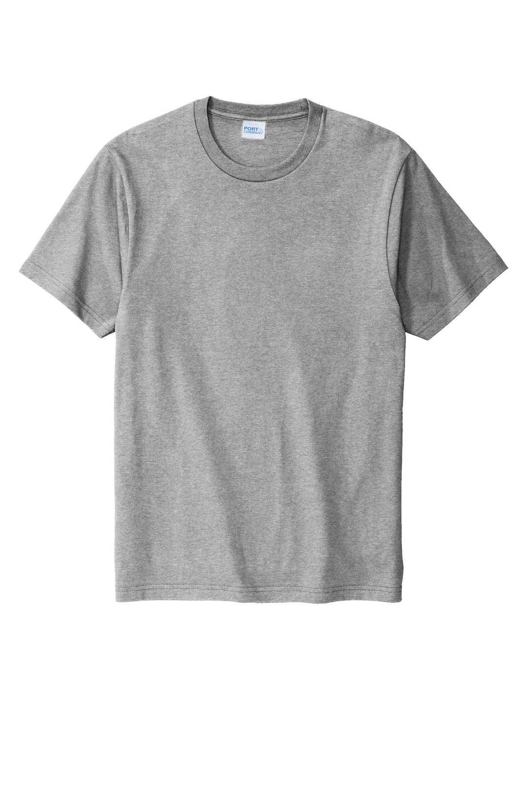 Front View of Athletic Hthr Port & Company Bouncer Tee PC600