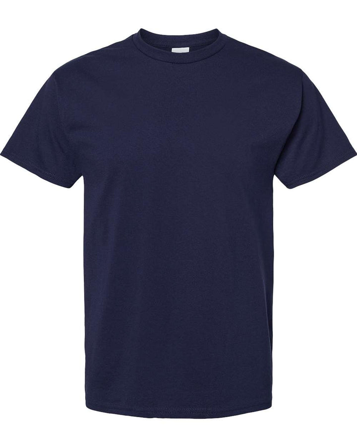 Front View of Athletic Navy Essential-T T-Shirt - 5280