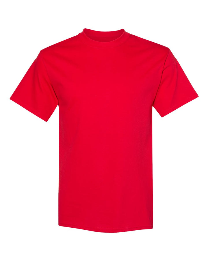 Front View of Athletic Red Essential-T T-Shirt - 5280