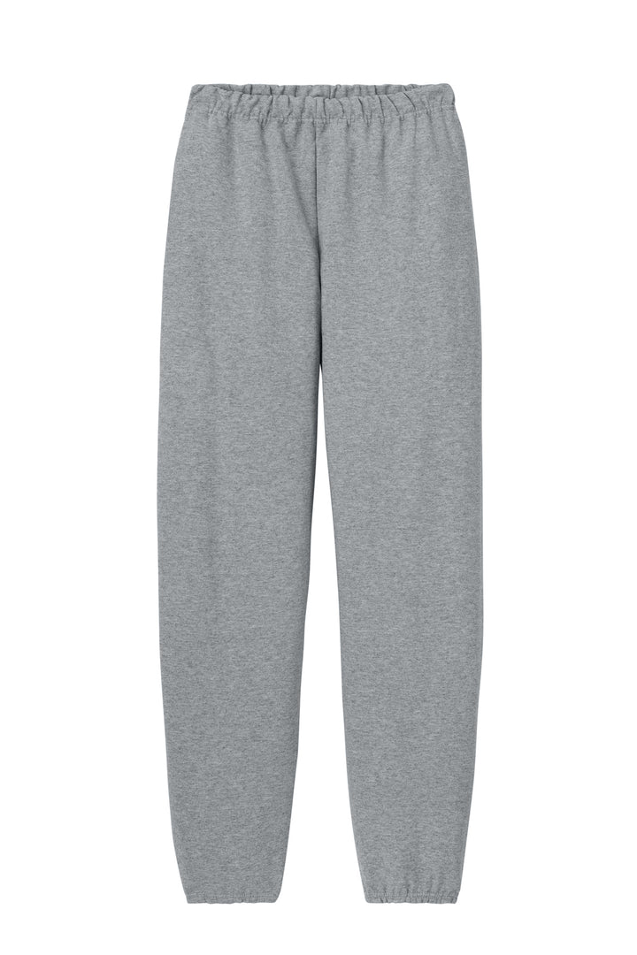 Front View of AthlHthr Jerzees - NuBlend Sweatpant. 973M