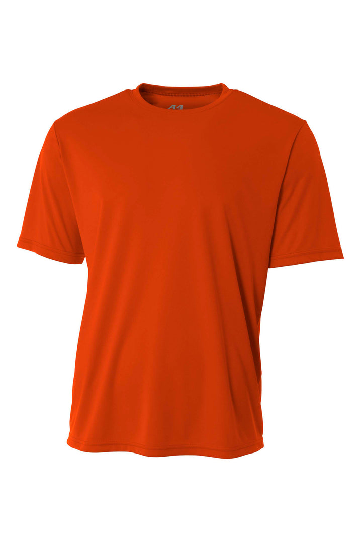 Front View of AthlOrange A4 Youth Cooling Performance Short Sleeve Tee A4NB3142