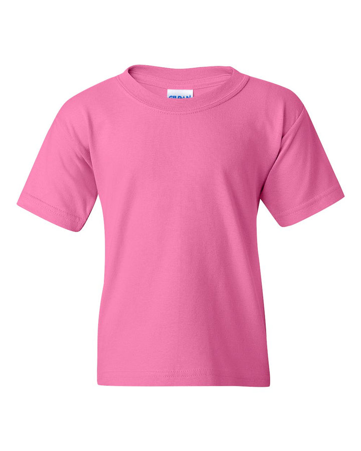 Front View of Azalea Heavy Cotton™ Youth T-Shirt - 5000B