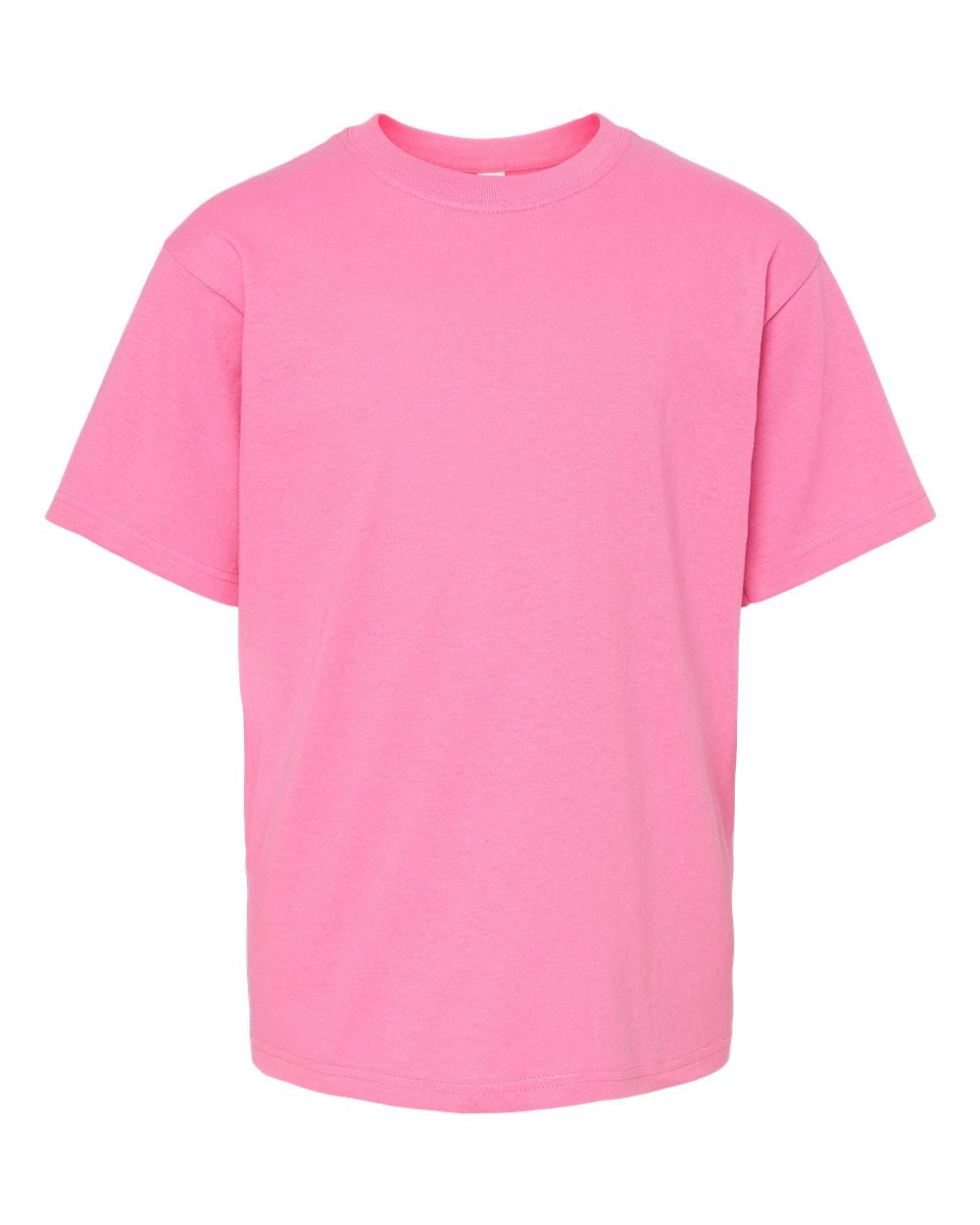 Front View of Azalea Youth Gold Soft Touch T-Shirt - 4850