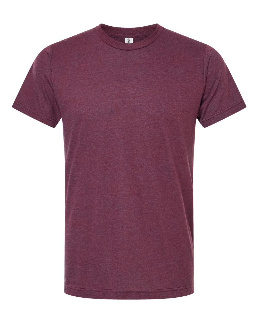 Front View of Berry Tri Blend Tri-Blend T-Shirt - 254