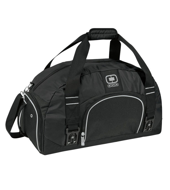 Front View of Black OGIO - Big Dome Duffel. 108087