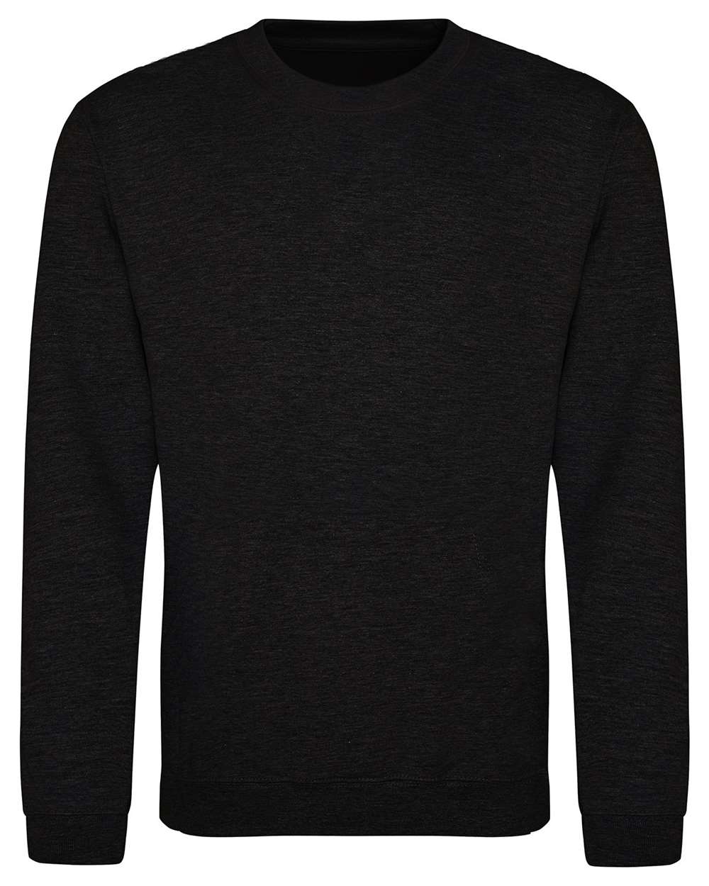 Front View of Black Smoke College Crewneck Sweatshirt - JHA030