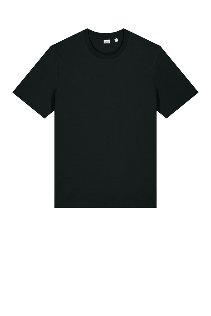 Front View of Black Stanley/Stella Unisex Creator 2.0 Tee SXU001