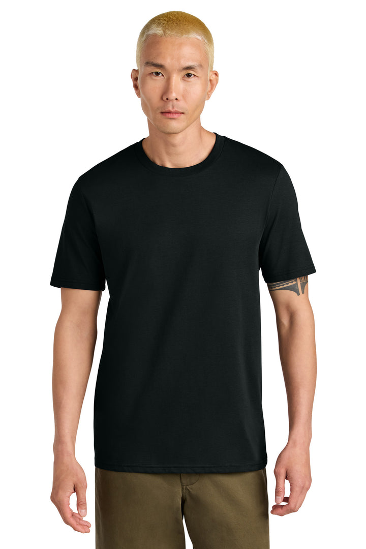 Front View of Black Stanley/Stella Unisex Creator 2.0 Tee SXU001