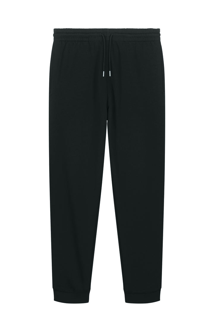 Front View of Black Stanley/Stella Unisex Flyer Jogger SXU006