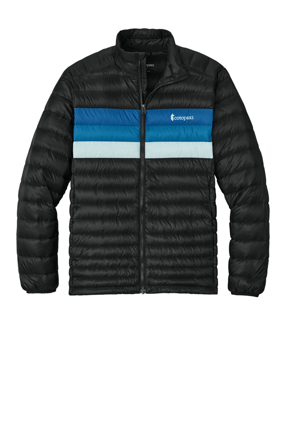 Front View of Black/Atl Cotopaxi Fuego Down Jacket COTOM1687