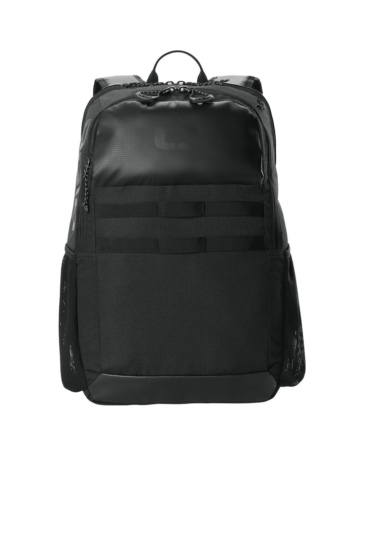 Front View of Blacktop OGIO Base Pack 91025