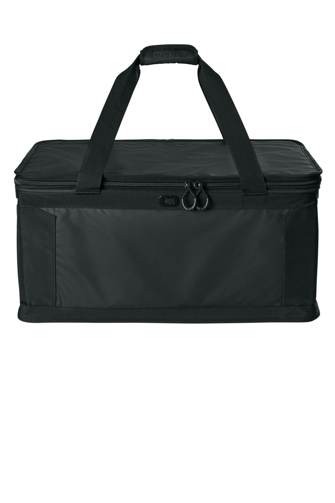 Front View of Blacktop OGIO Gear Mega Cube 90000