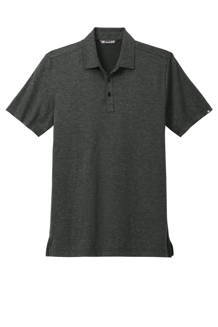 Front View of BlkHthr TravisMathew Sunnyvale Polo TM1MAA369