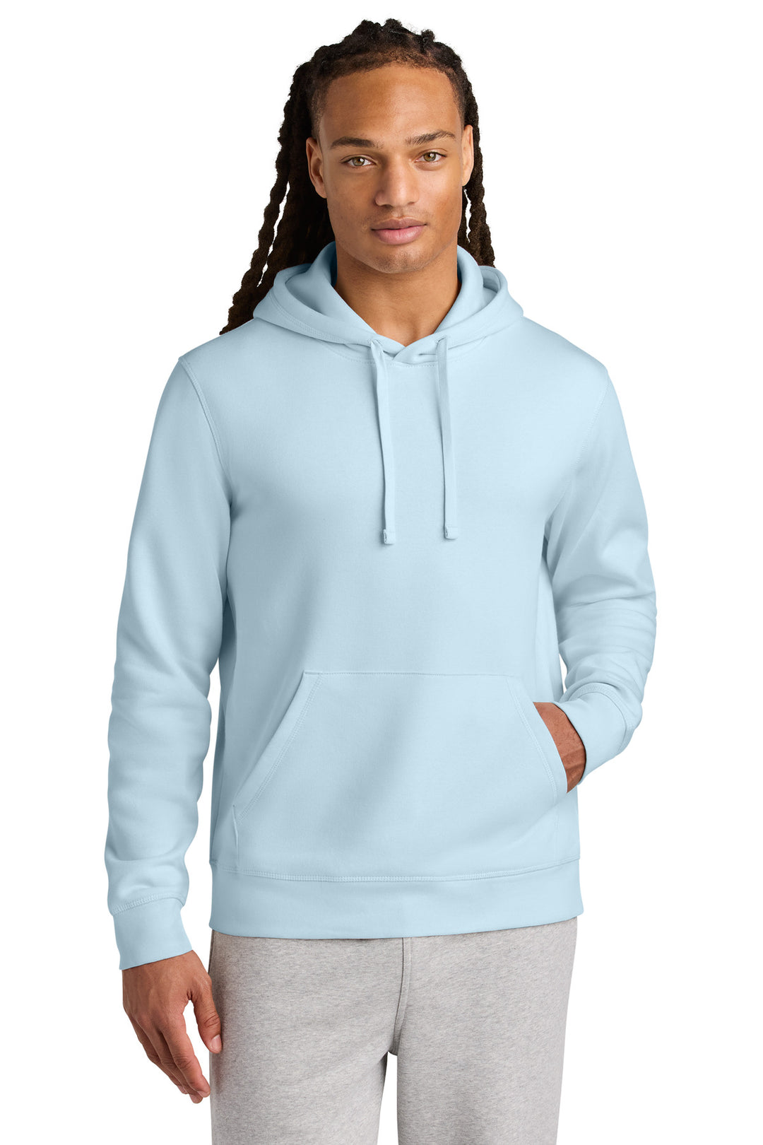 Front View of BlueIce Stanley/Stella Unisex Drummer 2.0 Hooded Sweatshirt SXU009